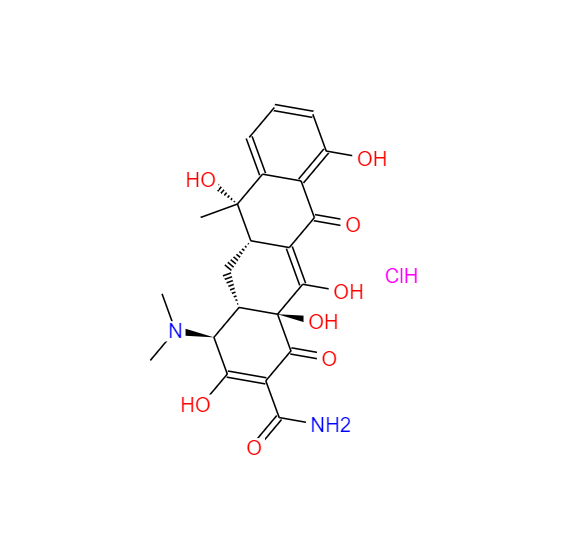 盐酸四环素 64-75-5 tetracycline hydrochloride