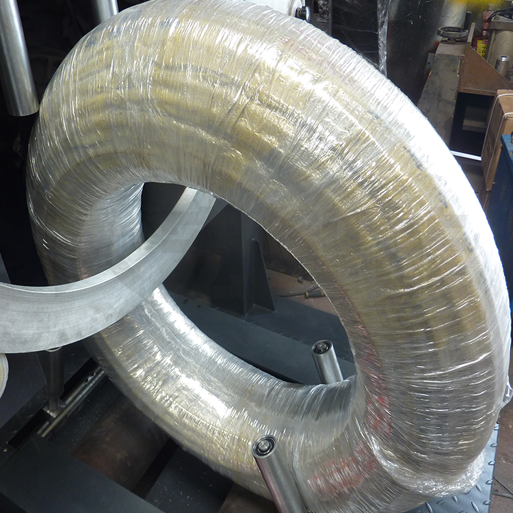 环形缠绕机 轮胎打包机 钢带缠绕机 钢圈打包机 卧式环体缠绕机