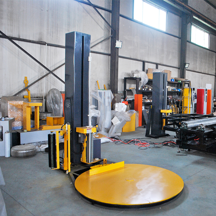 托盘包装机 裹包机 压顶型托盘缠绕机 缠绕包装机 缠绕打包机