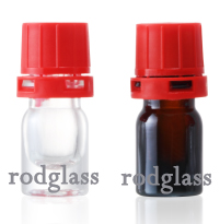 2ml amber reagent glass bottle