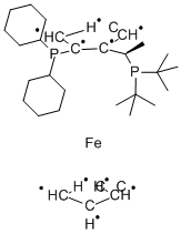 (R)-1-[(S)-2-(二環己基膦)二茂鐵]乙基二叔丁基膦