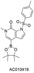  6-甲基-4-(4,4,5,5,-四甲基-1,3,2-二氧**-2-基)-1-对苯甲磺基-1H-吡咯并[2,3-C]吡啶-7(6H)-酮