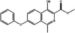 Methyl 4-hydroxy-1-methyl-7-phenoxyisoquinoline-3-carboxylate	