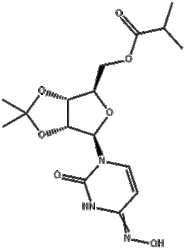 ((3AR,4R,6R,6AR)-6-(4-(羟氨)-2-恶嘧啶-1(2H)-甲基)-2,2-二甲基四氢呋喃[3,4-D][1,3]二氧醇-4-基)异丁酸甲酯