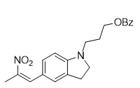 N-(3-苯甲酰氧基丙基)-5-(2-硝基丙烯基)二氢吲哚