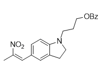 N-(3-苯甲酰氧基丙基)-5-(2-硝基丙烯基)二氫吲哚