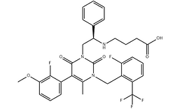 艾拉戈克钠, 恶拉戈利钠, elagolix