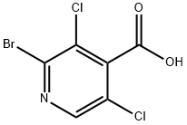 2-溴-3,5-二氯吡啶-4-羧酸