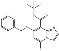 tert-Butyl 7-(benzyloxy)-5-iodo-[1,2,4]triazolo[1,5-a]pyridine-8-carboxylate