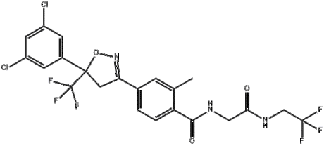氟雷拉纳, 弗雷拉纳, Fluralaner, 864731-61-3