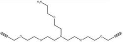 N-(Amino-PEG1)-N-bis(PEG2-alkyne) HCl salt