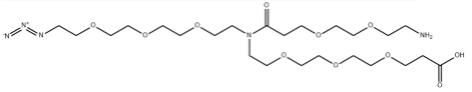 N-(N3-PEG3)-N-(PEG2-amine)-PEG3-acid