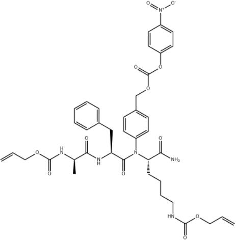 Aloc-D-Ala-Phe-Lys (Aloc)-PAB-PNP