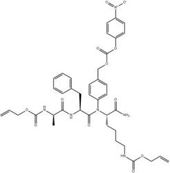 Aloc-D-Ala-Phe-Lys (Aloc)-PAB-PNP