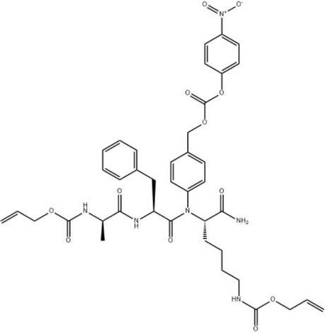Aloc-D-Ala-Phe-Lys (Aloc)-PAB-PNP
