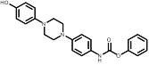 [4-[4-(4-羟基苯基)-1-哌嗪基]苯基]氨基甲酸苯酯