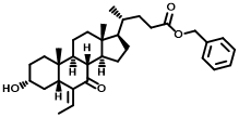 (3α,5β)-6-甲基乙烯基-3-羟基-7-氧-胆烷酸苄酯