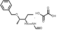 N'-((2S,3S)-2-(芐氧基)戊-3-基)甲酰肼草酸鹽