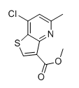 Thieno[3,2-b]pyridine-3-carboxylic acid, 7-chloro-5-methyl-, methyl ester