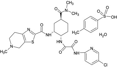 依度沙班对甲苯磺酸盐一水合物