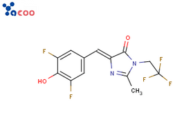 (5Z)-5-[(3,5-二氟-4-羟苯基)亚甲基]-2-甲基-3-(2,2,2-三氟乙基)咪唑-4-酮 1539318-36-9