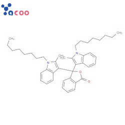3,3-雙(2-甲基-1-辛基-1H-吲哚-3-基)苯酞 50292-95-0