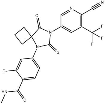 阿帕他胺,阿帕鲁胺,Apalutamide,956104-40-8