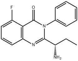 2-[(1S)-1-氨基丙基]-5-氟-3-苯基-4(3H)-喹唑啉酮
