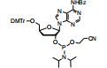 3’-Deoxy-A(Bz)-2’-phosphoramiditeN6-Bz-5’-O-DMTr-3’-deoxyadenosine-2’-O-CED-phosphoramidite