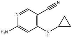 6-氨基-4-(环丙胺基)烟氰
