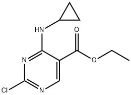 ethyl 2-chloro-4-(cyclopropylamino)pyrimidine-5-carboxylate