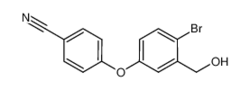 4-[4-溴-3-(羥基甲基)苯氧基]苯甲腈