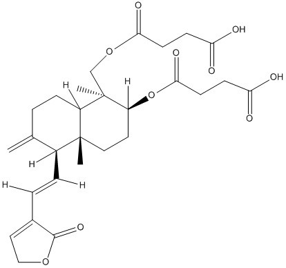 脱水穿心莲内酯二琥珀酸半酯