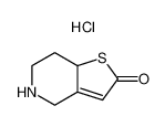 5,6,7,7a-四氢噻吩并[3,2-c]吡啶-2(4H)-酮盐酸盐