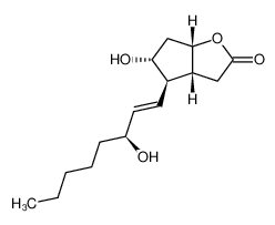 (3aR,4R,5R,6aS)- 六氢-5-羟基-4-[(1E,3S)-3-羟基-1-辛烯-1-基]-2H-环戊并[b]呋喃-2-酮
