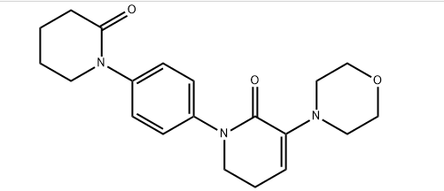 5,6-二氢-3-(4-吗啉基)-1-[4-(2-氧代-1-**基)苯基]-2(1H)-吡啶酮