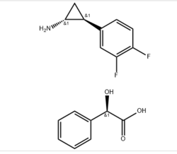 (1R,2S)-2-(3,4-二氟苯基)环丙胺(2R)-扁桃酸盐