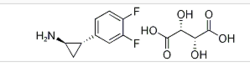 (1R,2S)-2-(3,4-二氟苯基)環(huán)丙胺(2R,3R)-2,3-二羥基丁二酸鹽