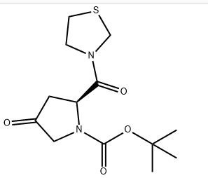 (2S)-4-氧代-2-(3-噻唑烷基羰基)-1-吡咯烷羧酸叔丁酯