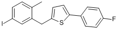 898566-17-1 2-(4-氟苯基)-5-[(5-碘-2-甲基苯基)甲基]噻吩 卡格列净