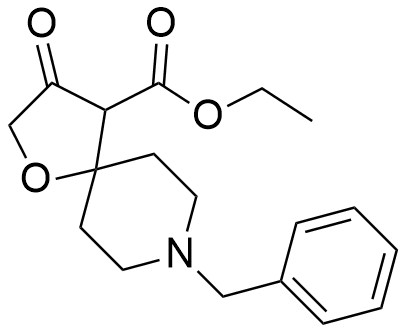 8-芐基-3-氧代-1-氧雜-8-氮雜[4.5]葵烷-4-羧酸乙酯 