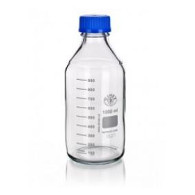 SIMAX 2000mL透明广口蓝盖瓶