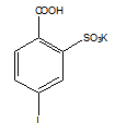 5-碘-2-羧酸苯磺酸钾