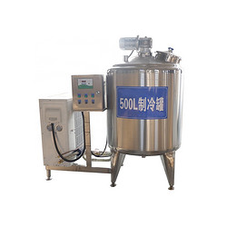 出廠價(jià)304不銹鋼316l牛奶冷卻器乳制品加工機(jī)器牛奶冷卻器罐