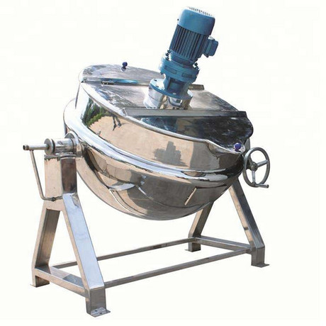 工业全自动蒸煮搅拌机100L-1000L果酱辣椒酱蒸煮搅拌双蒸汽夹层