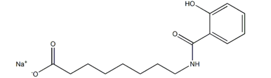8-(2-羟基苯甲酰胺基)辛酸钠 Salcaprozate Sodium (SNAC)
