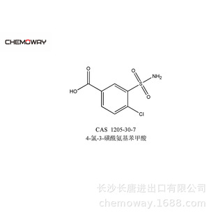 4-氯-3-磺酰氨基苯 甲 酸