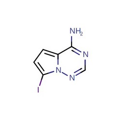 7-碘代吡咯并[2,1-f] [1,2,4]三嗪-4-胺