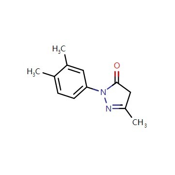 3-甲基-1-(3,4-二甲基苯基)-2-吡唑啉-5-酮