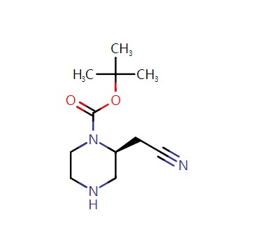 (S)-2-(氰甲基)哌嗪-1-羧酸叔丁酯